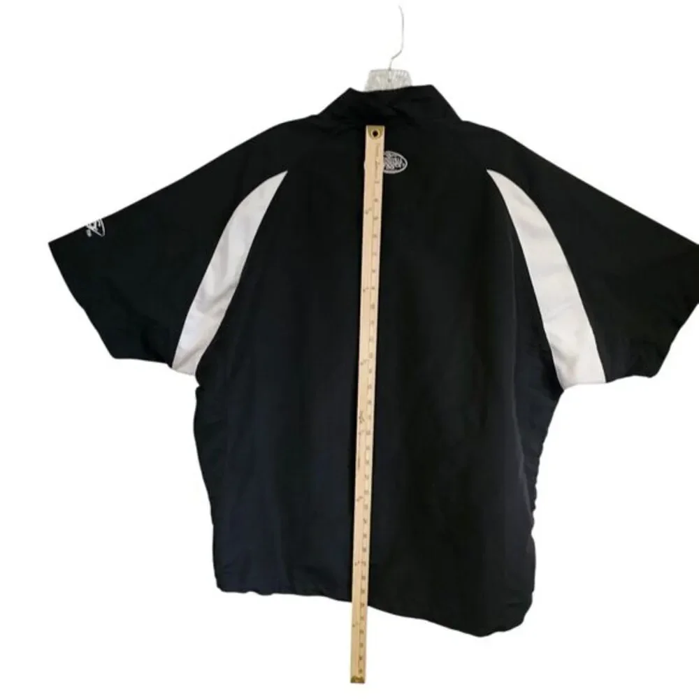 Louisville Slugger Adult ‎ Small Pull-Over 1/4 Zip Batting Cage Black X-Dry Tech